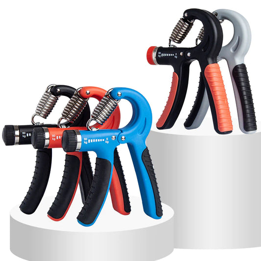 Expansor de Mão Ajustável 10–60 kg — Força de Punho e Antebraço