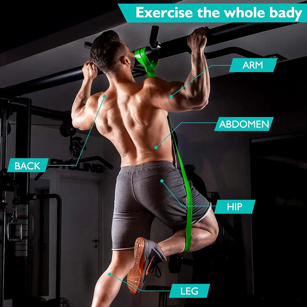 Elevate Your Workout with Heavy Duty Resistance Bands - Perfect for Pull Ups, Pilates, and Home Gym Training!